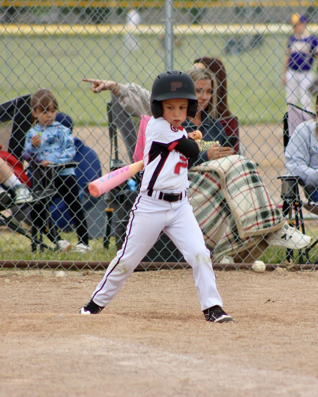 Beckett at his baseball game