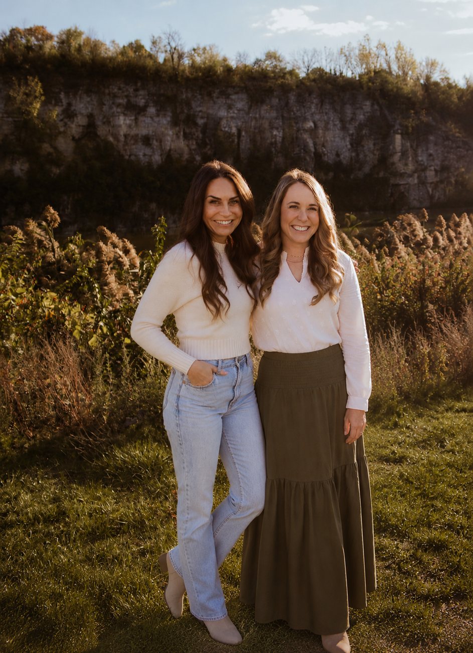 Ashley and Lindsey, founders of The Anchored Home